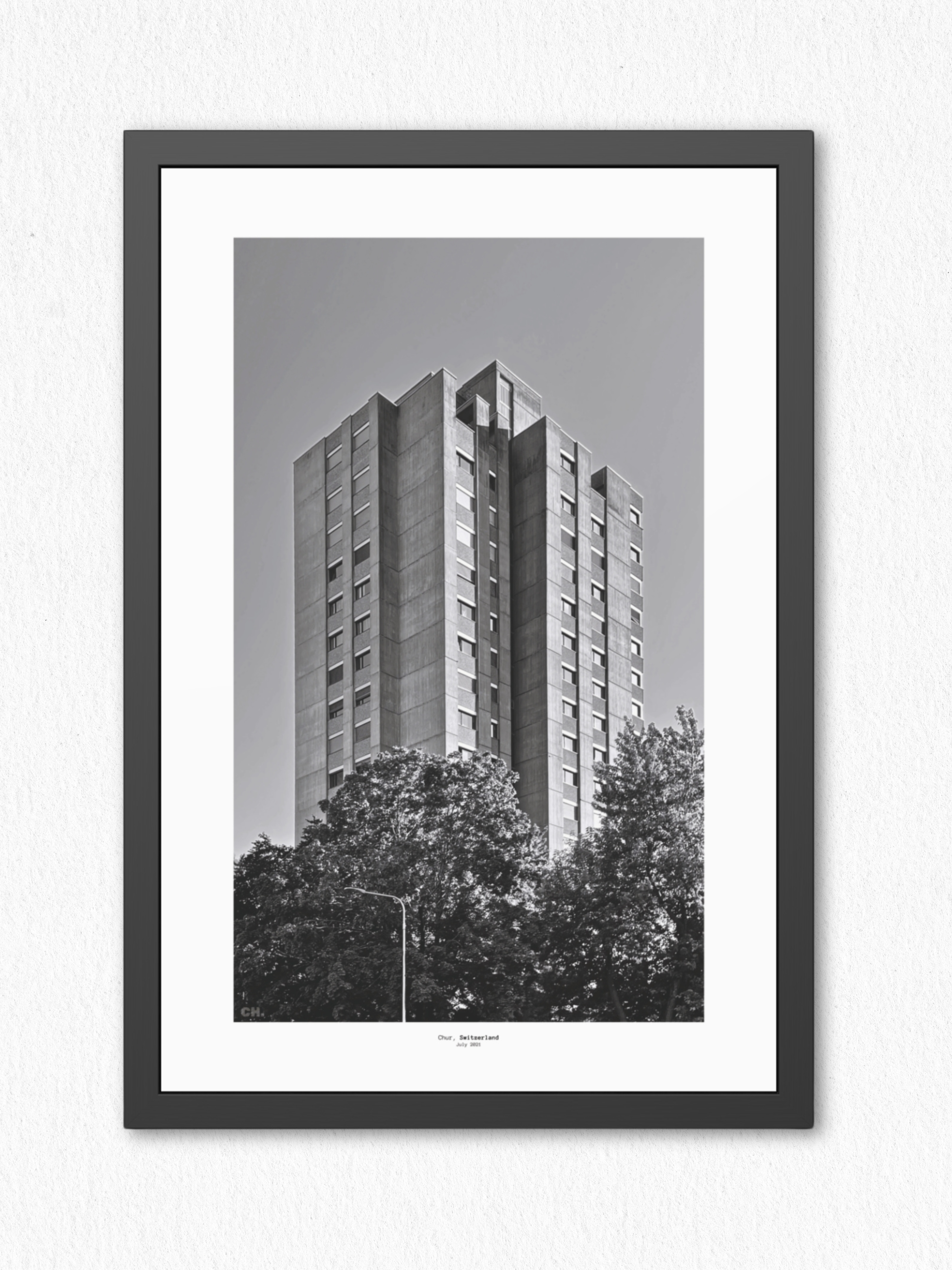 Vertical Silence - Framed Fine Art Photography Print - artisCHt