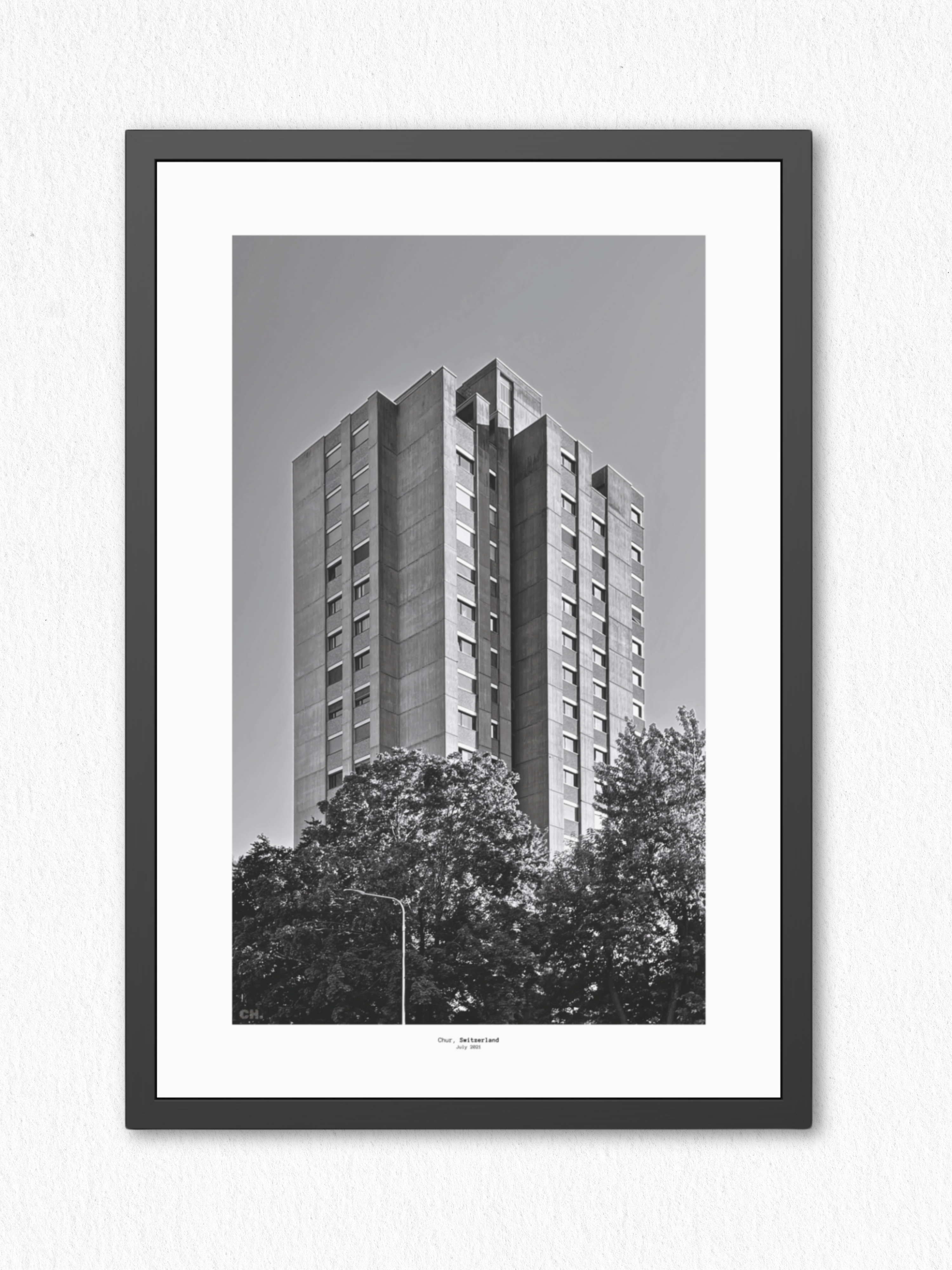 Vertical Silence - Framed Fine Art Photography Print - artisCHt