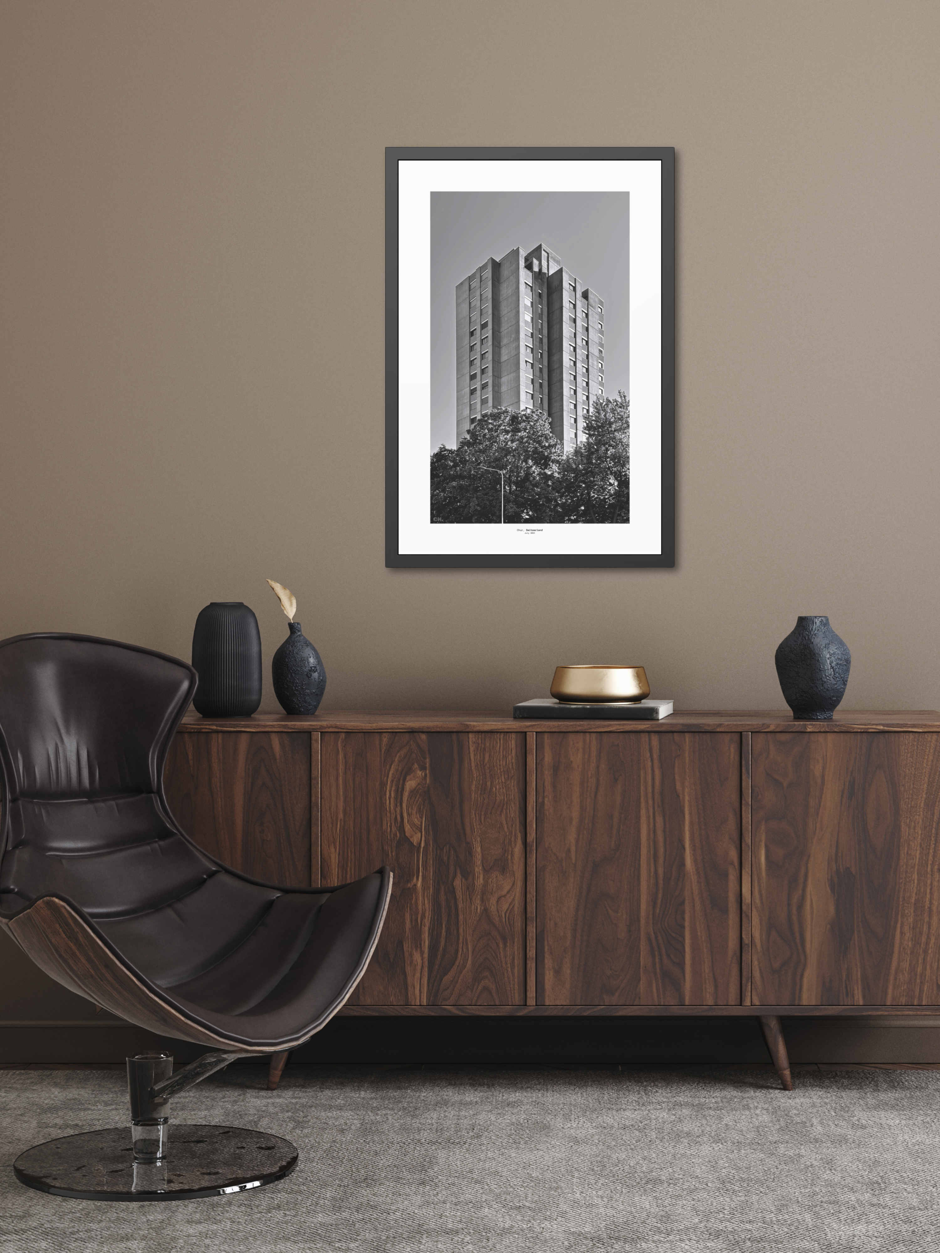 Vertical Silence - Framed Fine Art Photography Print - artisCHt