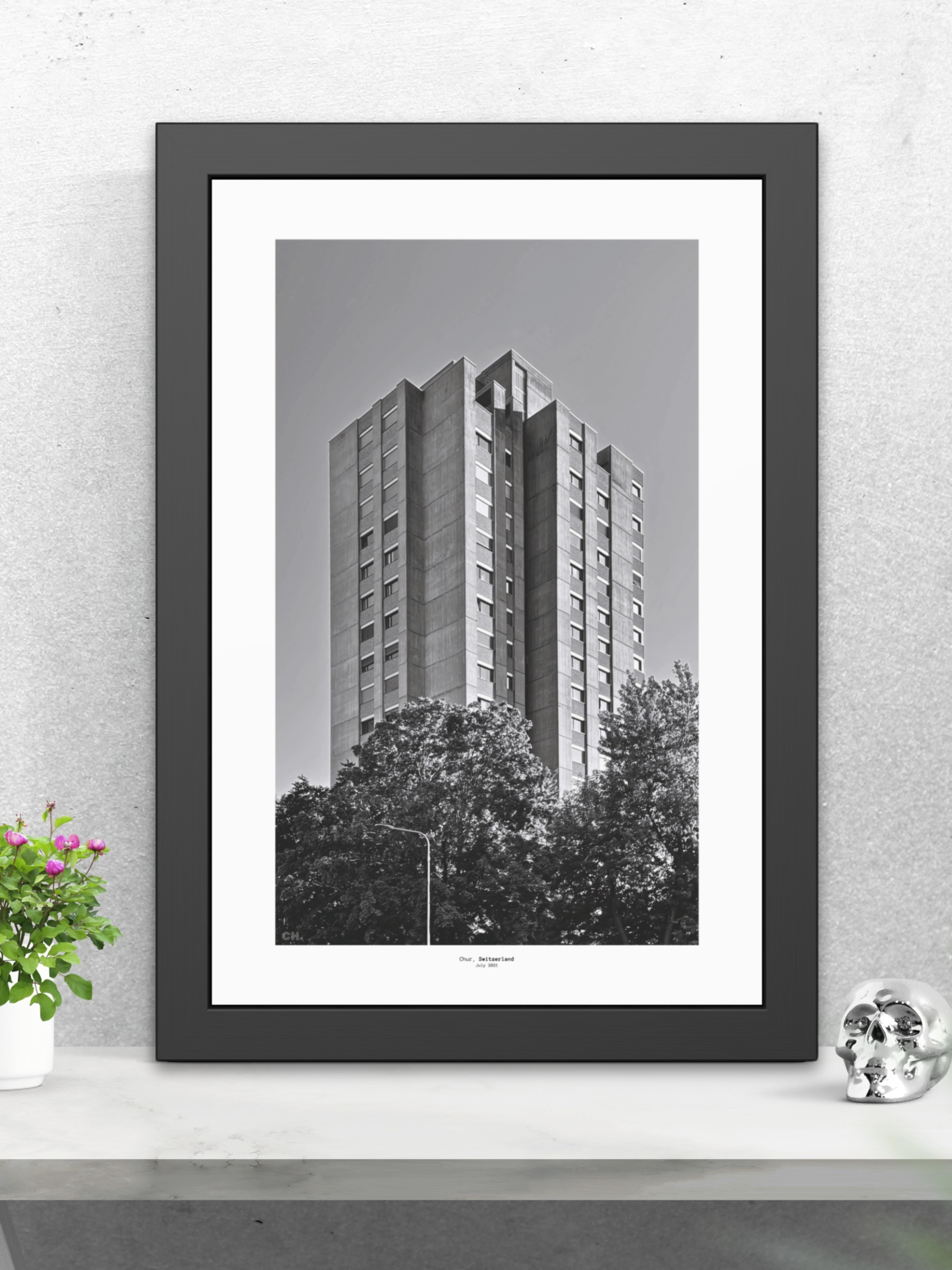 Vertical Silence - Framed Fine Art Photography Print - artisCHt