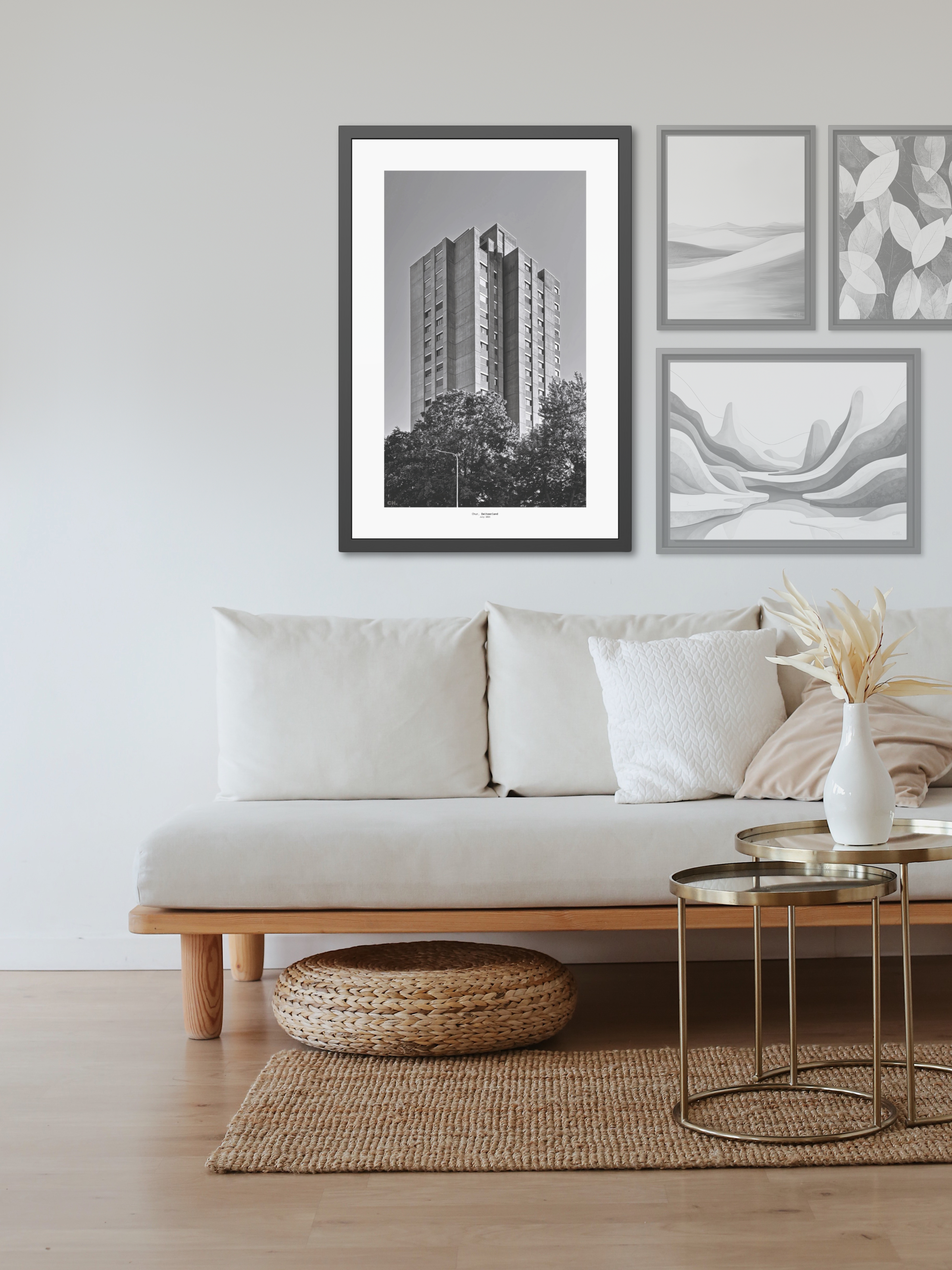 Vertical Silence - Framed Fine Art Photography Print - artisCHt