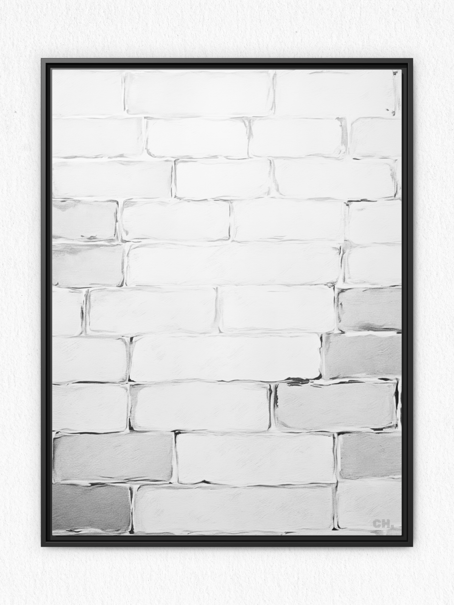 Wall of Ages - Framed Canvas Prints - artisCHt