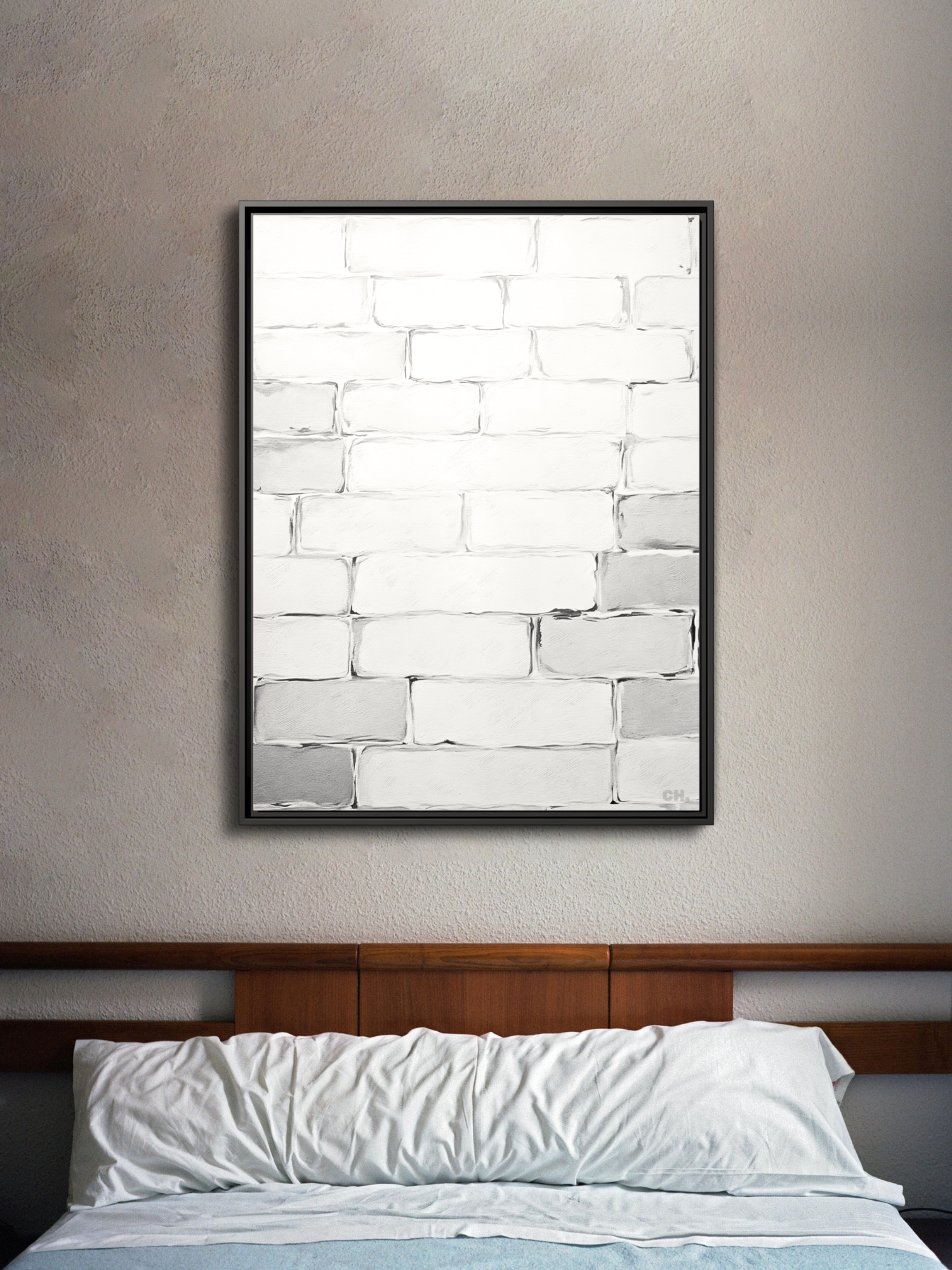 Wall of Ages - Framed Canvas Prints - artisCHt