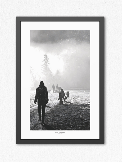 Winter Light - Framed Fine Art Photography Print - artisCHt