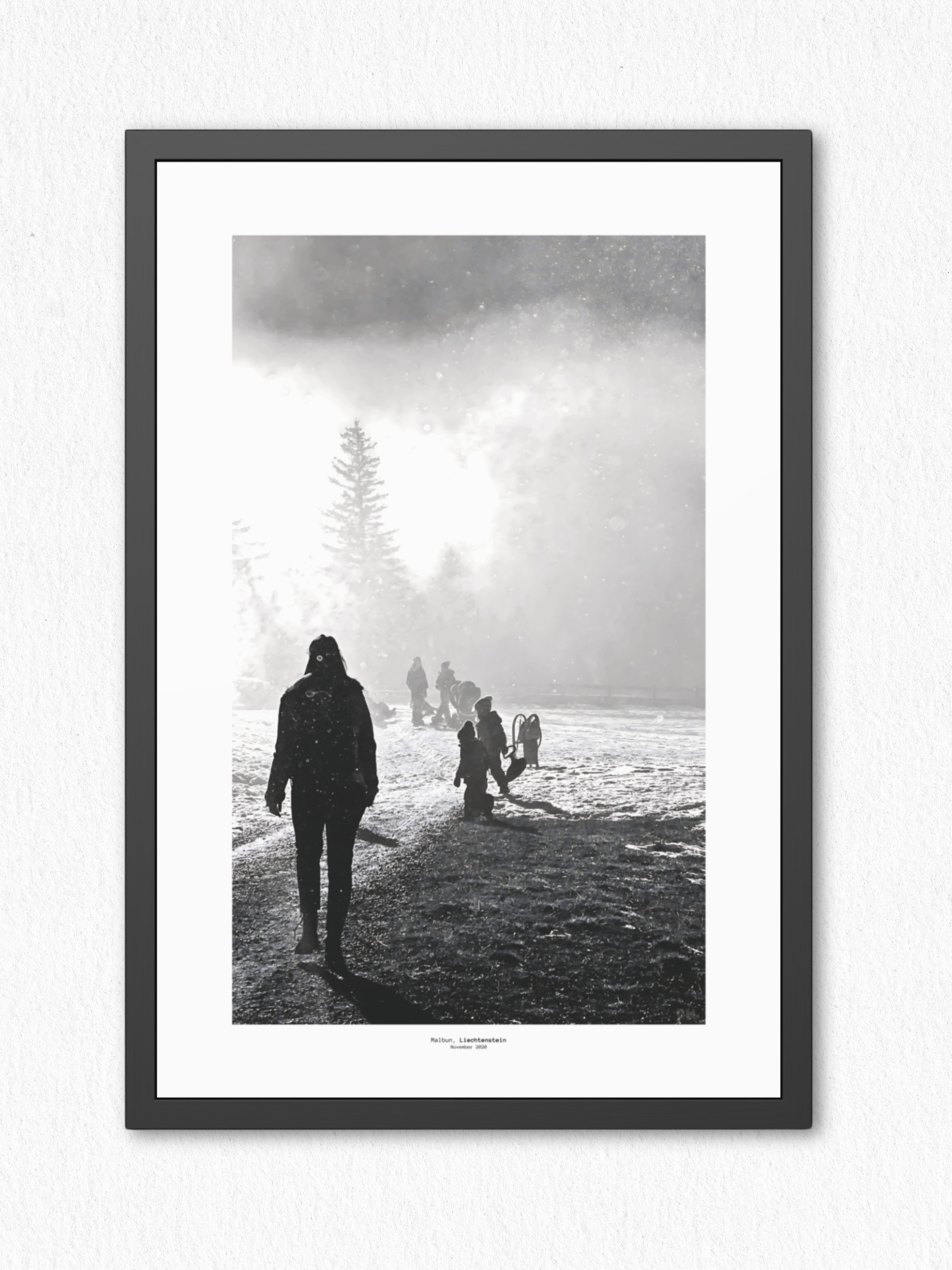 Winter Light - Framed Fine Art Photography Print - artisCHt