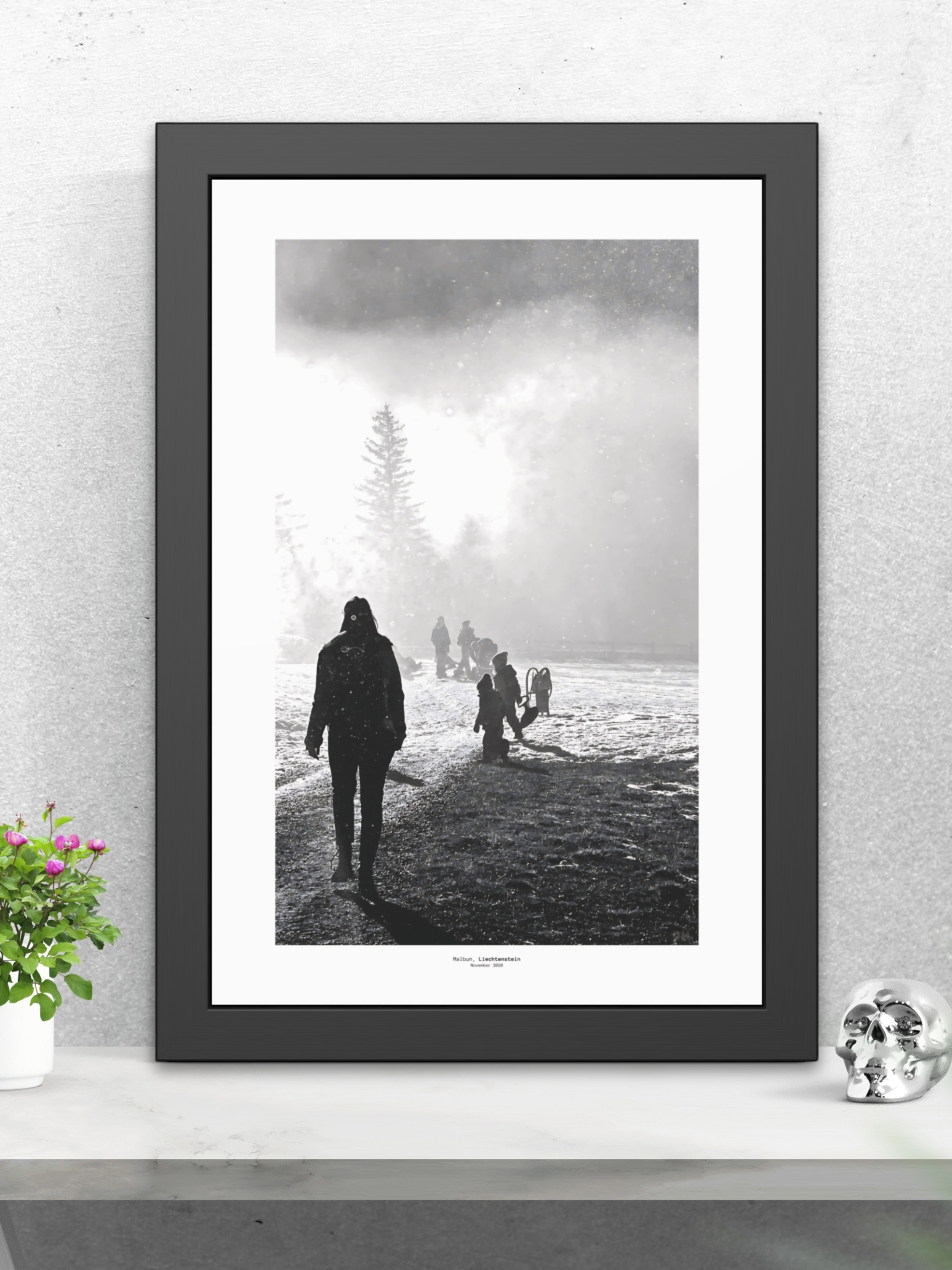 Winter Light - Framed Fine Art Photography Print - artisCHt
